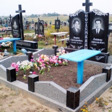Цоколя, ограды, цветники из гранита_103