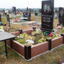Цоколя, ограды, цветники из гранита_105