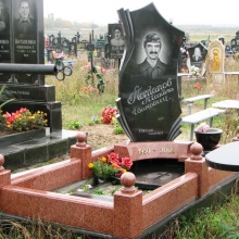 Цоколя, ограды, цветники из гранита_117