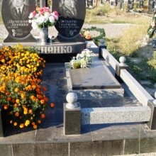 Цоколя, ограды, цветники из гранита_122