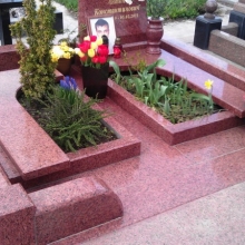 Цоколя, ограды, цветники из гранита_146