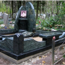 Цоколя, ограды, цветники из гранита_148