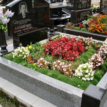 Цоколя, ограды, цветники из гранита_154