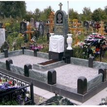 Цоколя, ограды, цветники из гранита_163