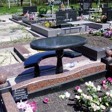 Цоколя, ограды, цветники из гранита_167