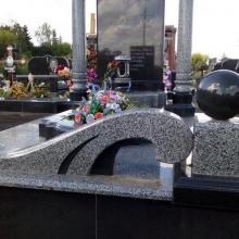 Цоколя, ограды, цветники из гранита_181