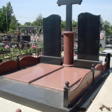 Цоколя, ограды, цветники из гранита_191