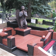Цоколя, ограды, цветники из гранита_192