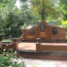Цоколя, ограды, цветники из гранита_193