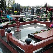 Цоколя, ограды, цветники из гранита_198