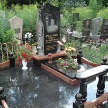 Цоколя, ограды, цветники из гранита_204