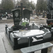 Цоколя, ограды, цветники из гранита_208