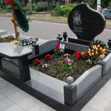 Цоколя, ограды, цветники из гранита_209