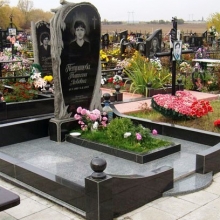 Цоколя, ограды, цветники из гранита_214
