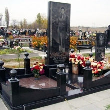 Цоколя, ограды, цветники из гранита_217