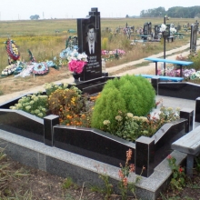 Цоколя, ограды, цветники из гранита_225