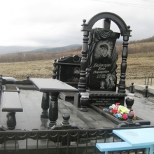 Цоколя, ограды, цветники из гранита_239