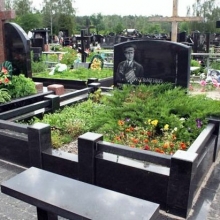 Цоколя, ограды, цветники из гранита_255