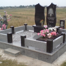 Цоколя, ограды, цветники из гранита_256