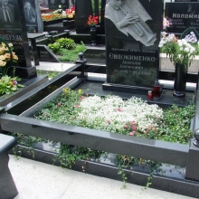 Цоколя, ограды, цветники из гранита_258