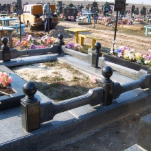 Цоколя, ограды, цветники из гранита_263