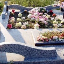 Цоколя, ограды, цветники из гранита_268