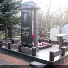 Цоколя, ограды, цветники из гранита_276