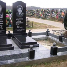 Цоколя, ограды, цветники из гранита_291