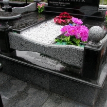 Цоколя, ограды, цветники из гранита_293