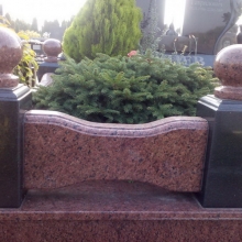 Цоколя, ограды, цветники из гранита_294