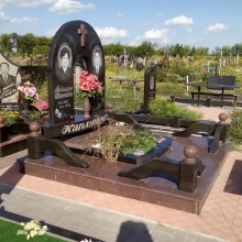 Цоколя, ограды, цветники из гранита_299