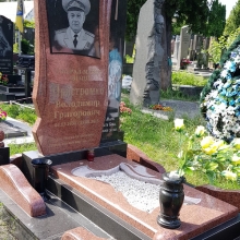 Цоколя, ограды, цветники из гранита_301