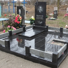 Цоколя, ограды, цветники из гранита_309