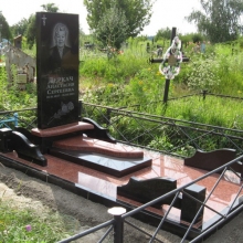 Цоколя, ограды, цветники из гранита_310