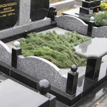 Цоколя, ограды, цветники из гранита_325