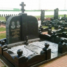 Цоколя, ограды, цветники из гранита_66