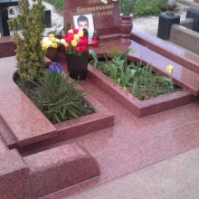 Цоколя, ограды, цветники из гранита_83