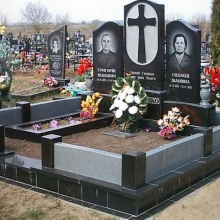 Цоколя, ограды, цветники из гранита_84