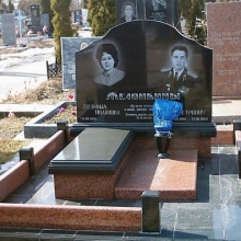 Цоколя, ограды, цветники из гранита_87