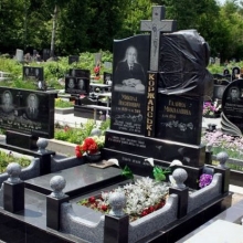 Цоколя, ограды, цветники из гранита_89