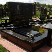 Цоколя, ограды, цветники из гранита_93