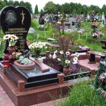 Цоколя, ограды, цветники из гранита_96